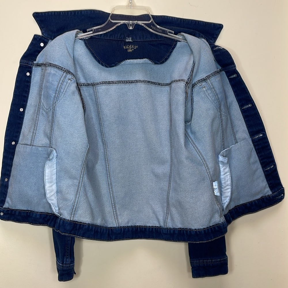 Women’s Lee Riders Denim Jean Jacket - Picture 8 of 12